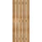 Ekena Millwork Spaced Board-n-Batten Shutters, Rough Sawn Western Red Cedar, 28 7/8W x 71H, PR RBS06S29X071RWR - alternate 5